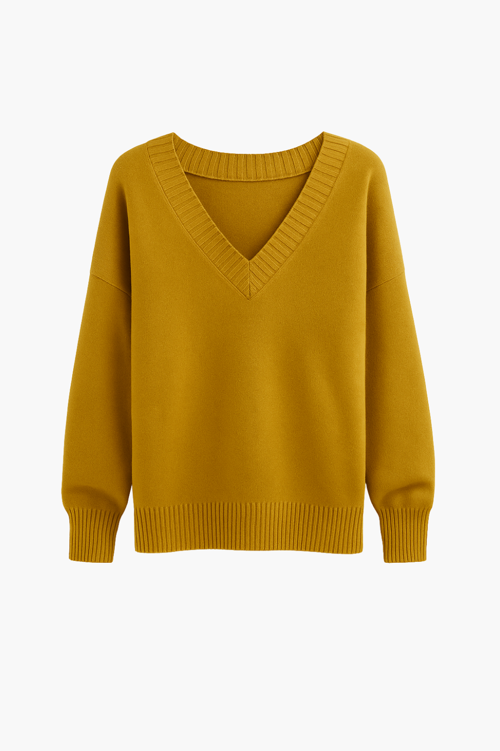 Cavemond Women’s V-Neck Knitted Sweater