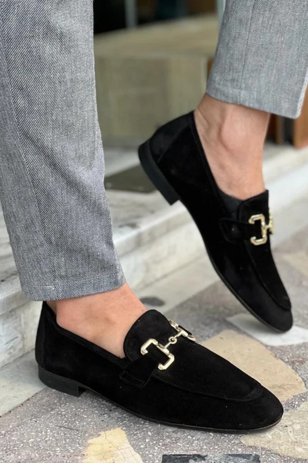 Cavemond Men’s Suede Moccasins
