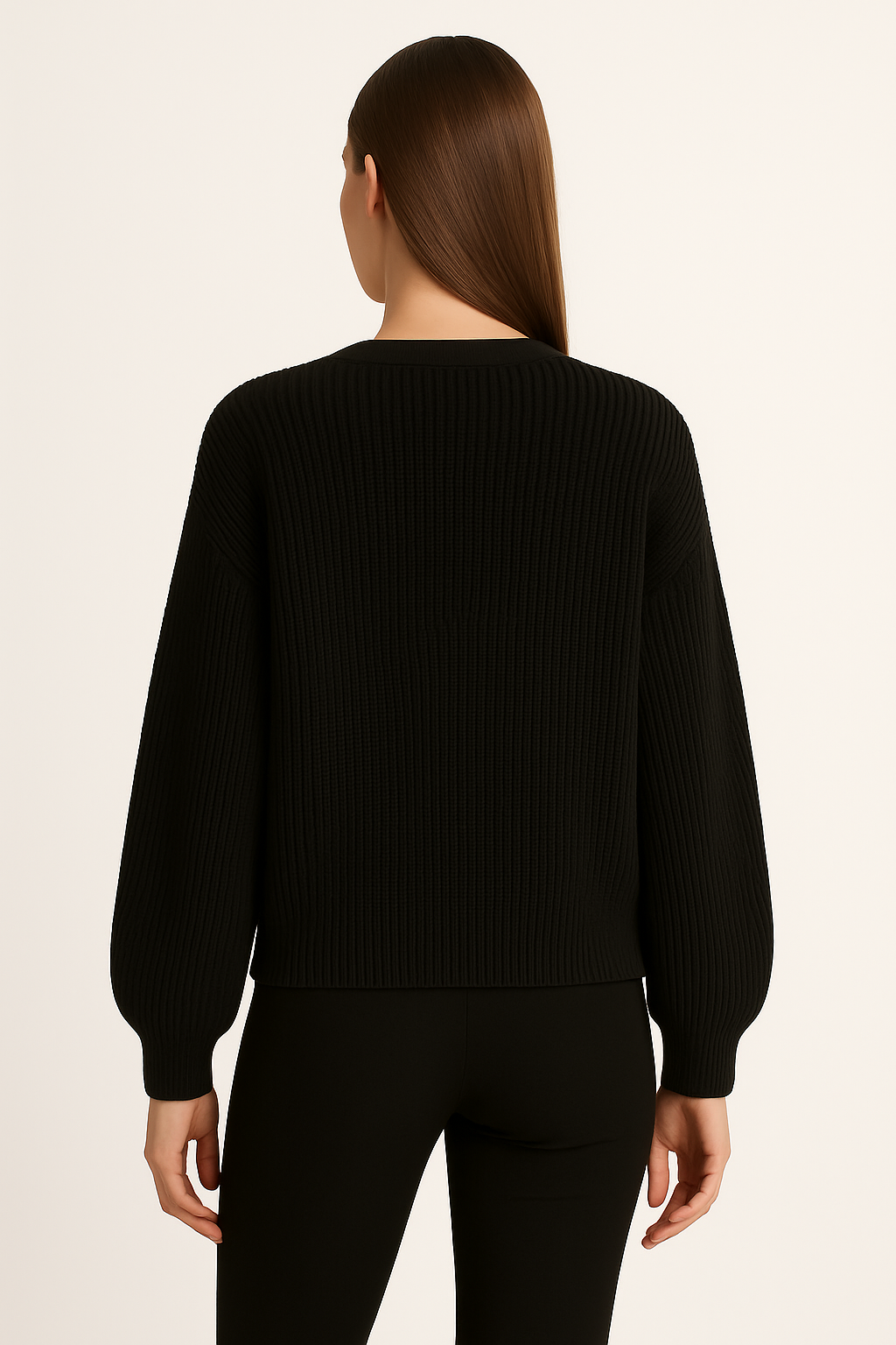 Cavemond Women’s Knitted V-Neck Cardigan