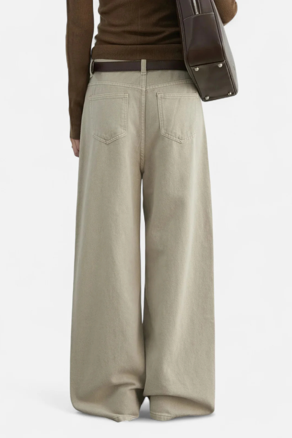 Cavemond Women’s High Waist Cotton Straight Jeans